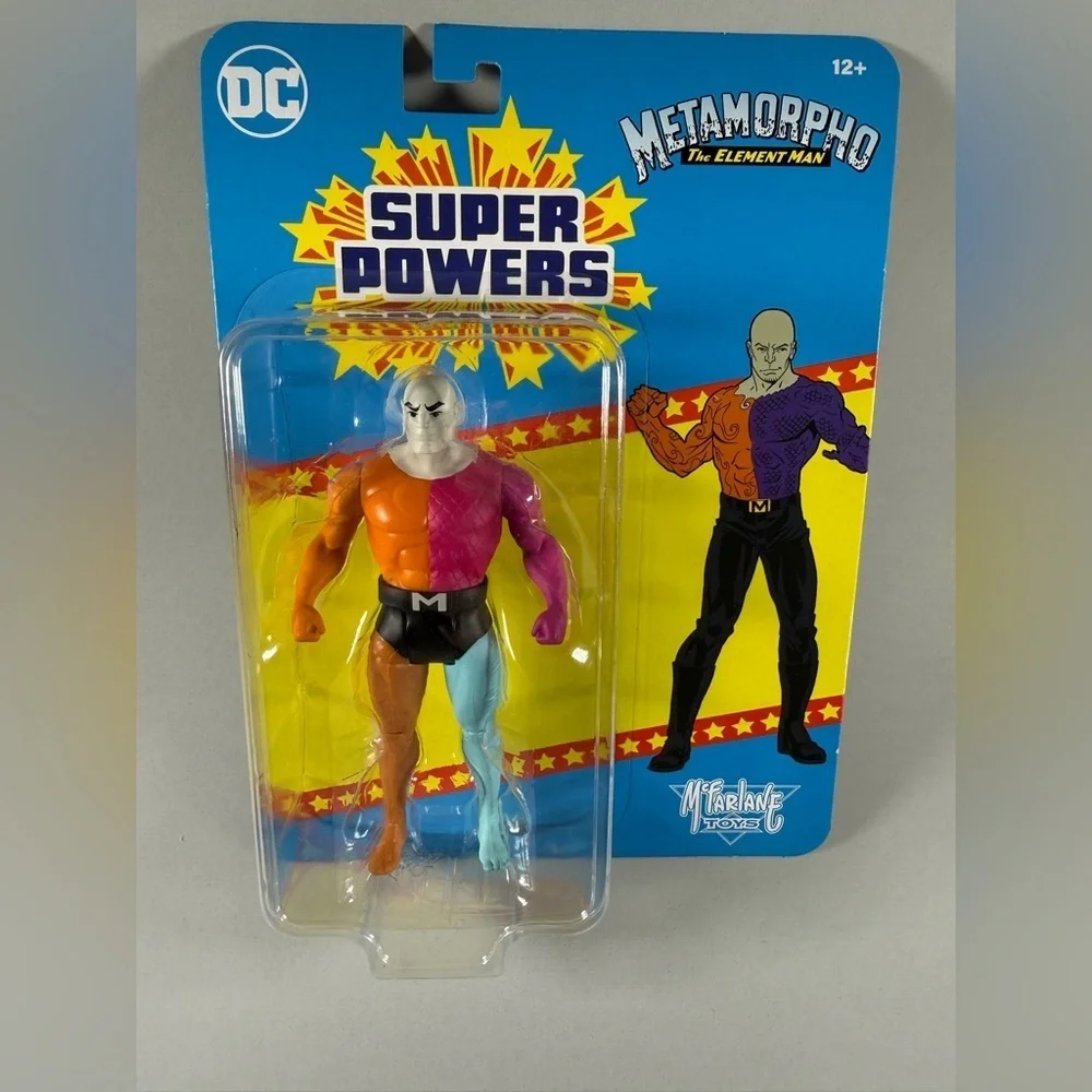 New McFarlane DC Super Powers Metamorpho